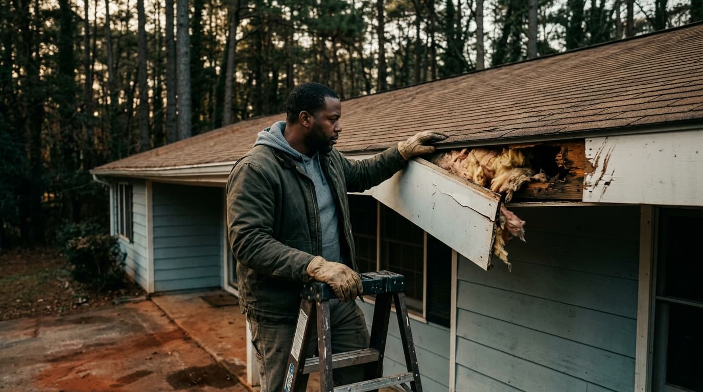 The Weekend That Went Sideways (And What a Raccoon Family Taught Me About Reading a Property)