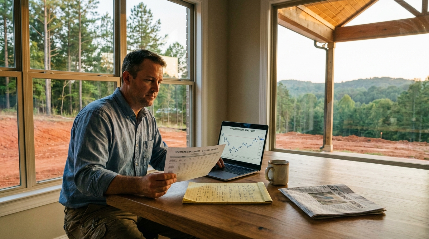 Bank of America Says Three Rate Hikes in 2026. The Bond Market Disagrees. Here's What Atlanta Buyers Should Actually Do With That.