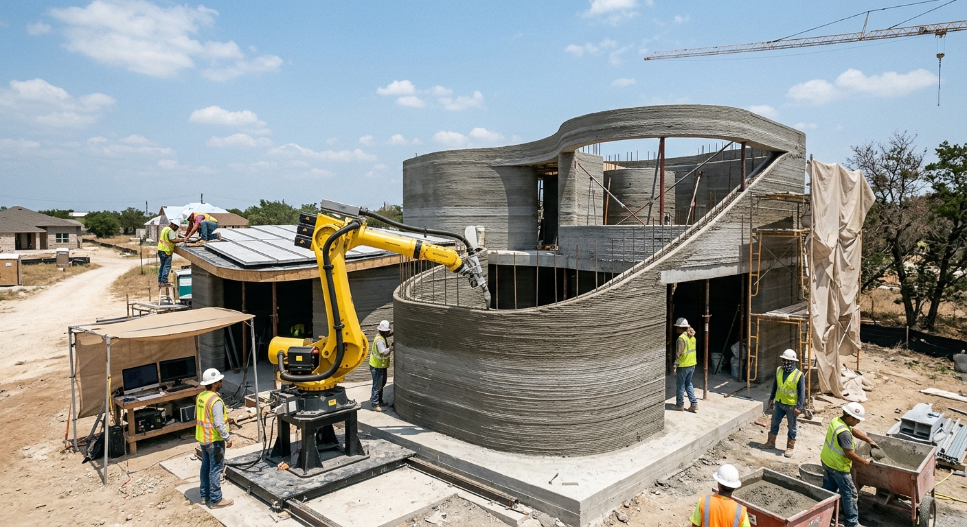3D Printed Homes